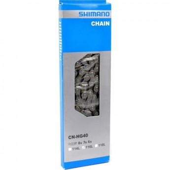 Цепь SHIMANO HG40, 6/7/8СК, 116 ЗВ., ЗАМ. UG51