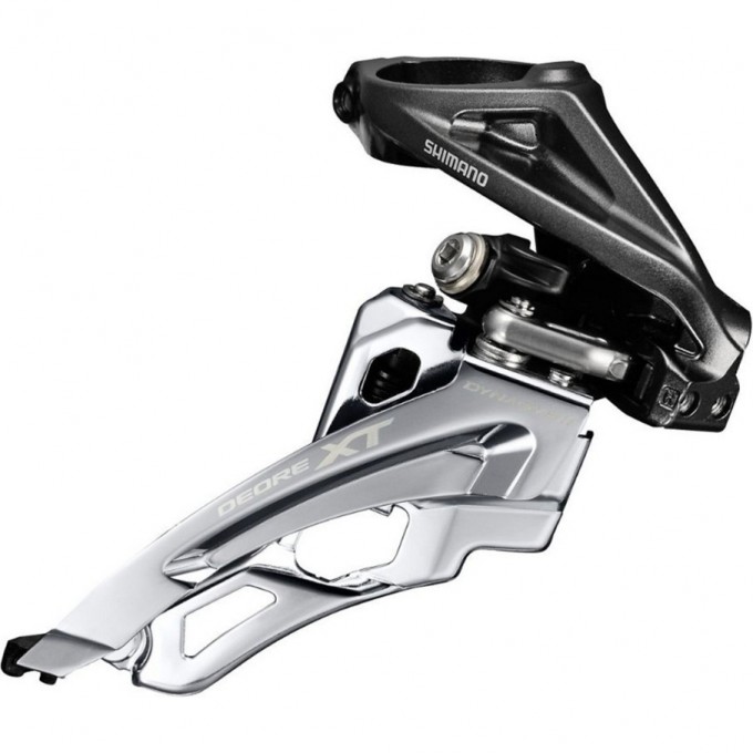 Переключатель передний SHIMANO XT, M8000-H, для 3X11, верхний хомут, SIDE-SWING, верхняя тяга IFDM8000HX6