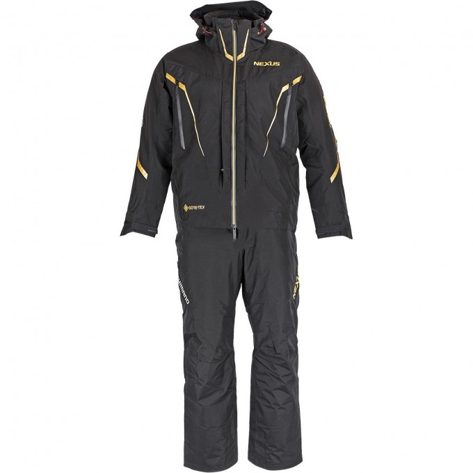 Костюм утеплённый SHIMANO NEXUS RB-119T Gore-Tex, чёрный, размер M 59YRB119T15 Костюм утеплённый SHIMANO NEXUS RB-119T Gore-Tex, чёрный, размер M 59YRB119T15