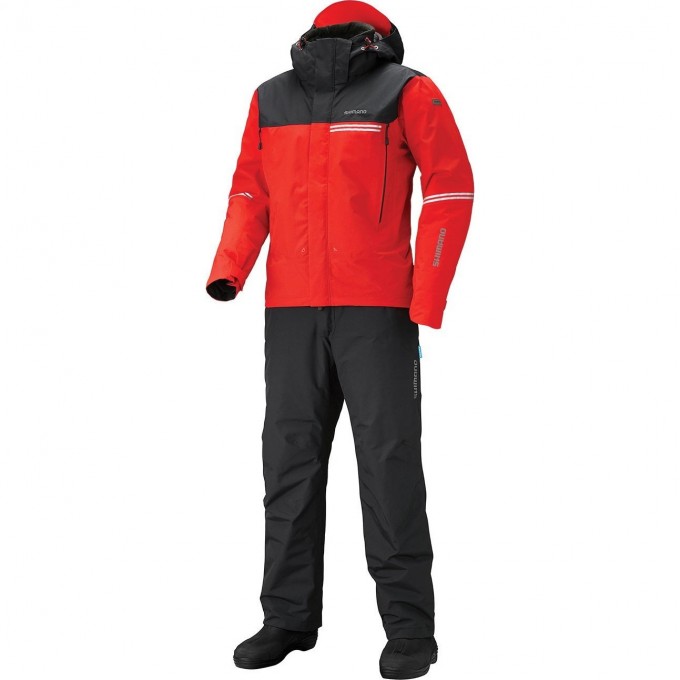 Костюм утеплённый SHIMANO RB-025S красный, размер 2XL 5YRB025S29 Костюм утеплённый SHIMANO RB-025S красный, размер 2XL 5YRB025S29