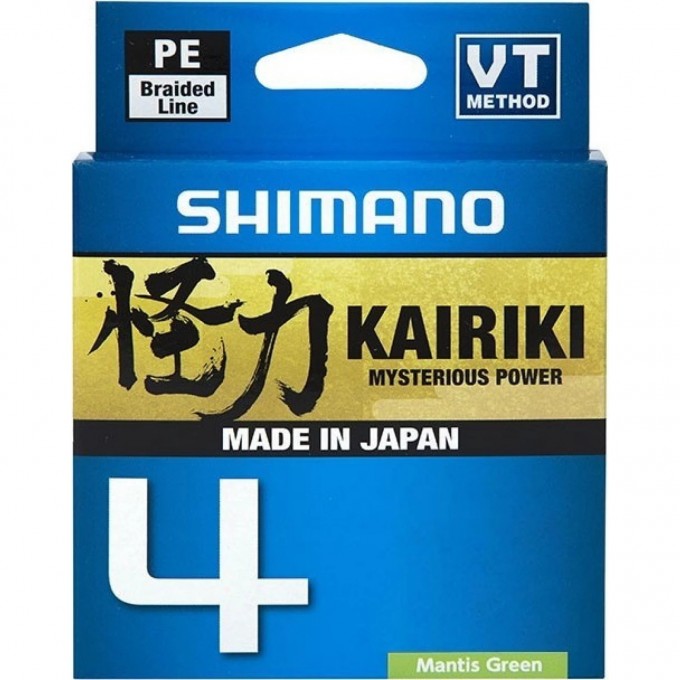 Леска плетёная SHIMANO KAIRIKI 4 PE 150 м разноцветная 0.16 мм 8.1 кг LDM54TE1516015M Леска плетёная SHIMANO KAIRIKI 4 PE 150 м разноцветная 0.16 мм 8.1 кг LDM54TE1516015M
