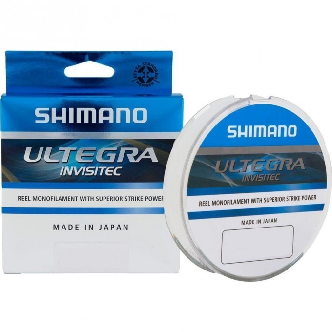 Леска SHIMANO ULTEGRA INVISI 150м прозрачная 0,185мм 3,5кг ULTINV15018 Леска SHIMANO ULTEGRA INVISI 150м прозрачная 0,185мм 3,5кг ULTINV15018
