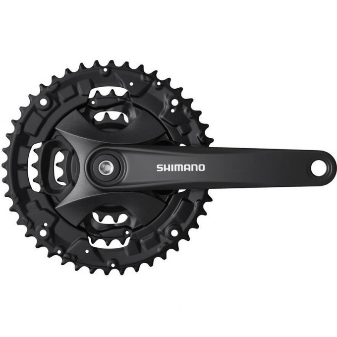 Система SHIMANO ALTUS, MT101, 175 мм, для 3X9 скоростей, квадрат, 40/30/22 черный EFCMT101E002XLB Система SHIMANO ALTUS, MT101, 175 мм, для 3X9 скоростей, квадрат, 40/30/22 черный EFCMT101E002XLB