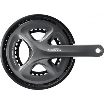Система SHIMANO CLARIS, R2000, 170мм, интегрированный вал, 8 скоростей с защитой 50/34T