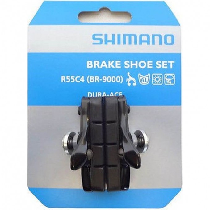 Тормозные колодки, шоссейные SHIMANO R55C4, пара, для BR-5710/5810 Y8LJ98010 Тормозные колодки, шоссейные SHIMANO R55C4, пара, для BR-5710/5810 Y8LJ98010