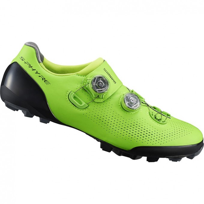 Велообувь SHIMANO SH-XC901, р-р 44, зеленый ESHXC901MCE01S44000 Велообувь SHIMANO SH-XC901, р-р 44, зеленый ESHXC901MCE01S44000