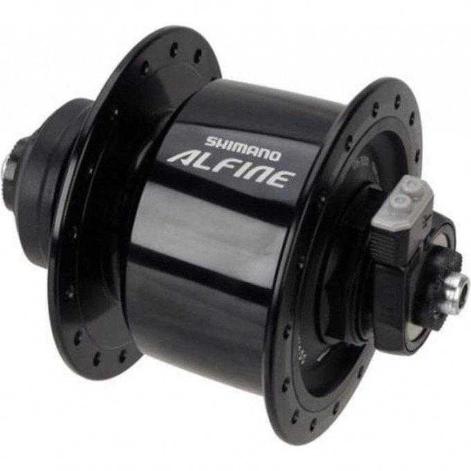 Втулка динамо SHIMANO ALFINE S501, 32 отверстия, 6V-3W, QR, CENTRE LOCK, черный EDHS501BL Втулка динамо SHIMANO ALFINE S501, 32 отверстия, 6V-3W, QR, CENTRE LOCK, черный EDHS501BL