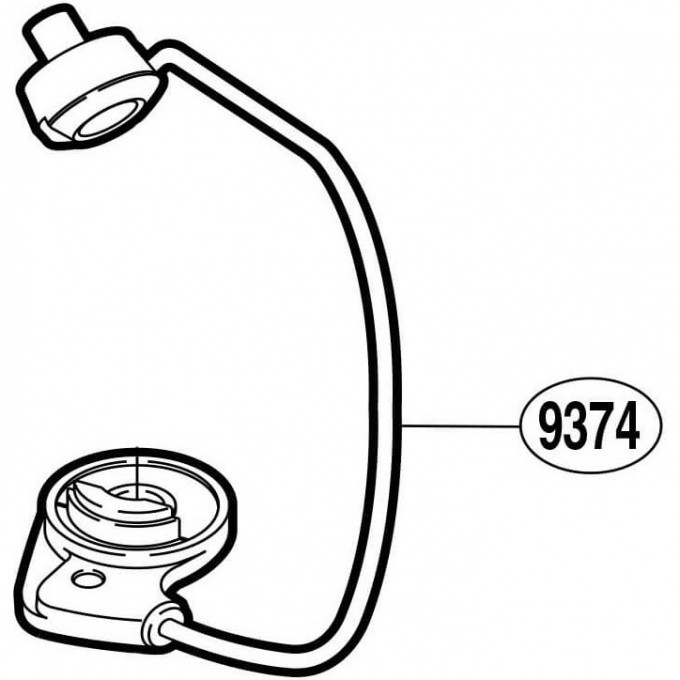 Запчасть для катушки SHIMANO BAIL ASSEMBLY дуга лесоукладывателя RD9374 Запчасть для катушки SHIMANO BAIL ASSEMBLY дуга лесоукладывателя RD9374